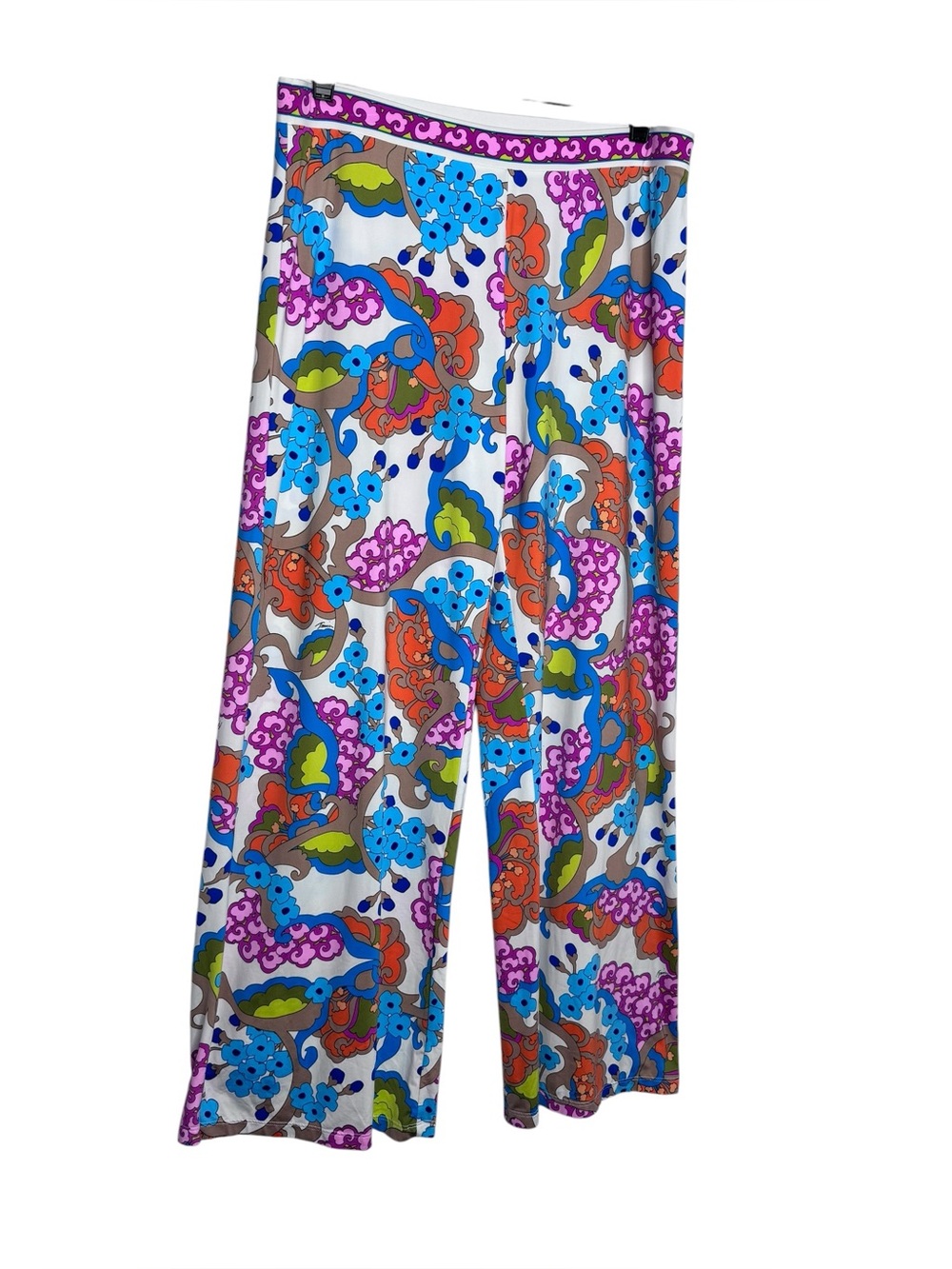 Trina Turk Retro 70’s style Swim Pants Medium - Picture 3 of 7